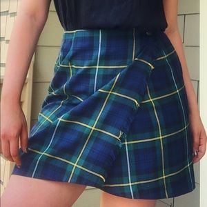 Plaid Authentic Vintage 90’s Michele Skirt